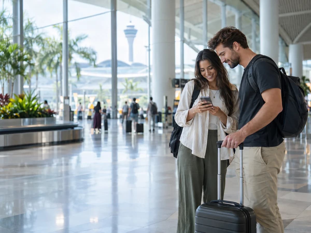 Traveler visiting Malaysia